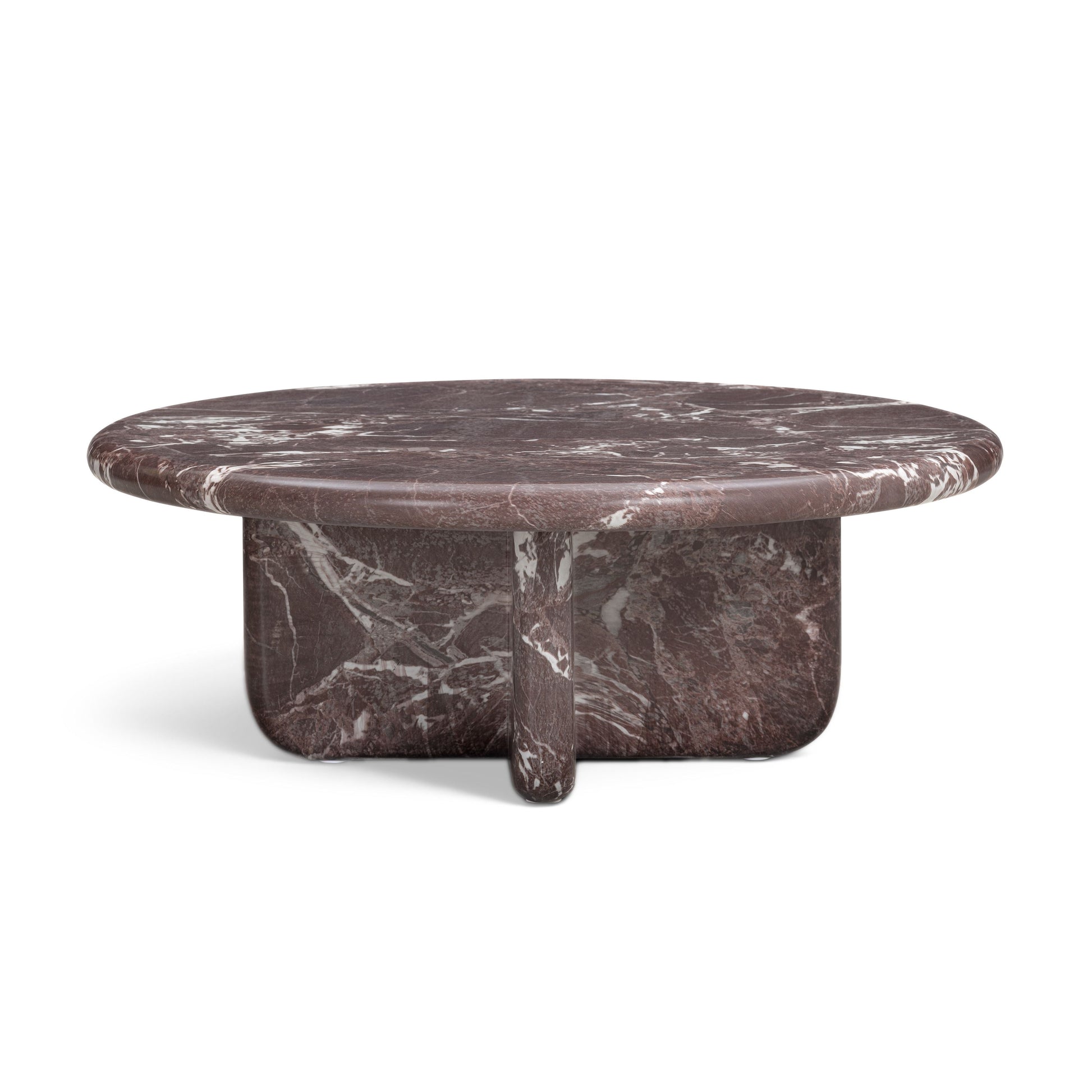Juju 2-Piece Faux Marble Indoor/Outdoor Nesting Coffee Table Set