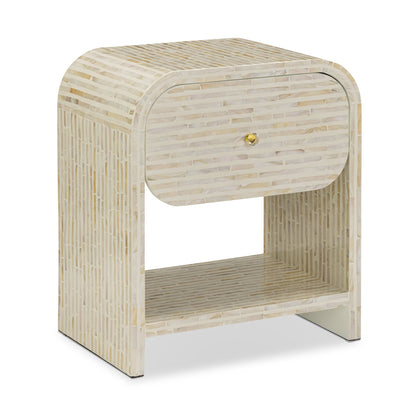 Borno Mother of Pearl Nightstand - TOV-B54951