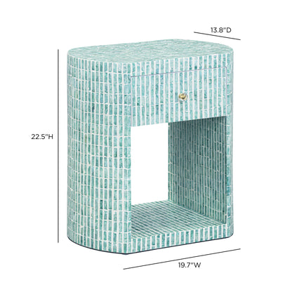 Prim Capiz Shell Nightstand - TOV-B54953