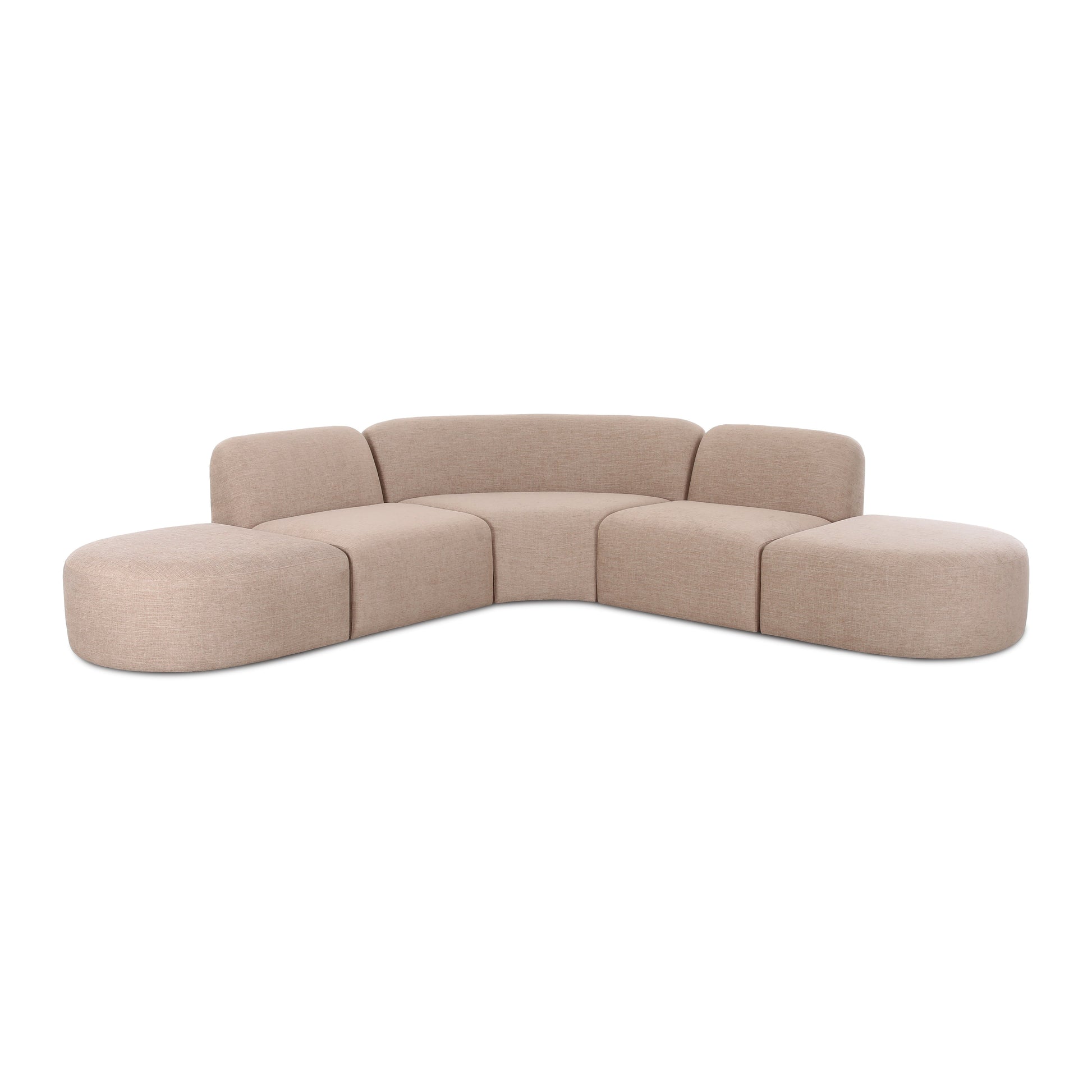 Gorge 5-Piece Modular Euro Sectional - TOV-L69415-SEC1