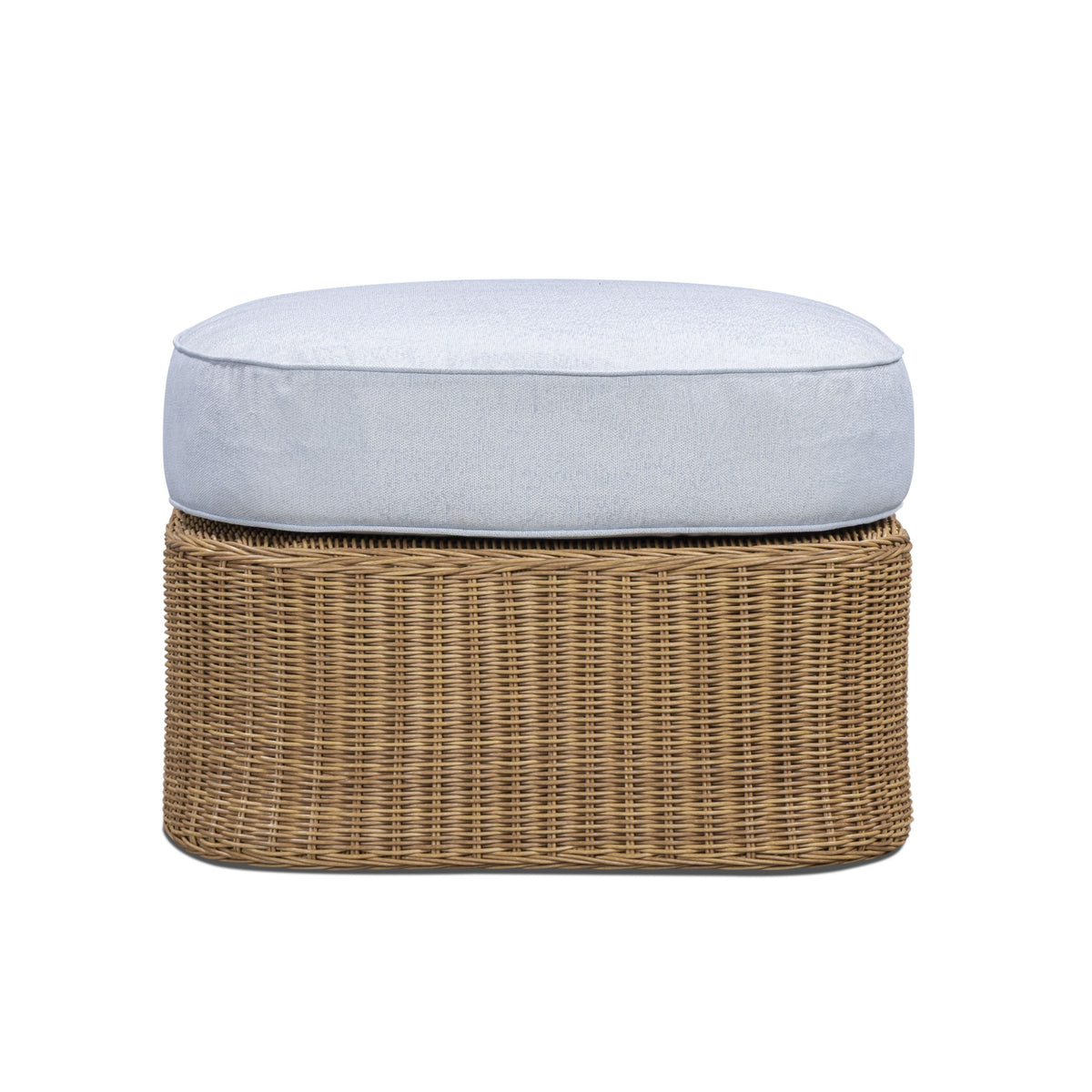 Axel Boucle Outdoor Ottoman - TOV-O54925