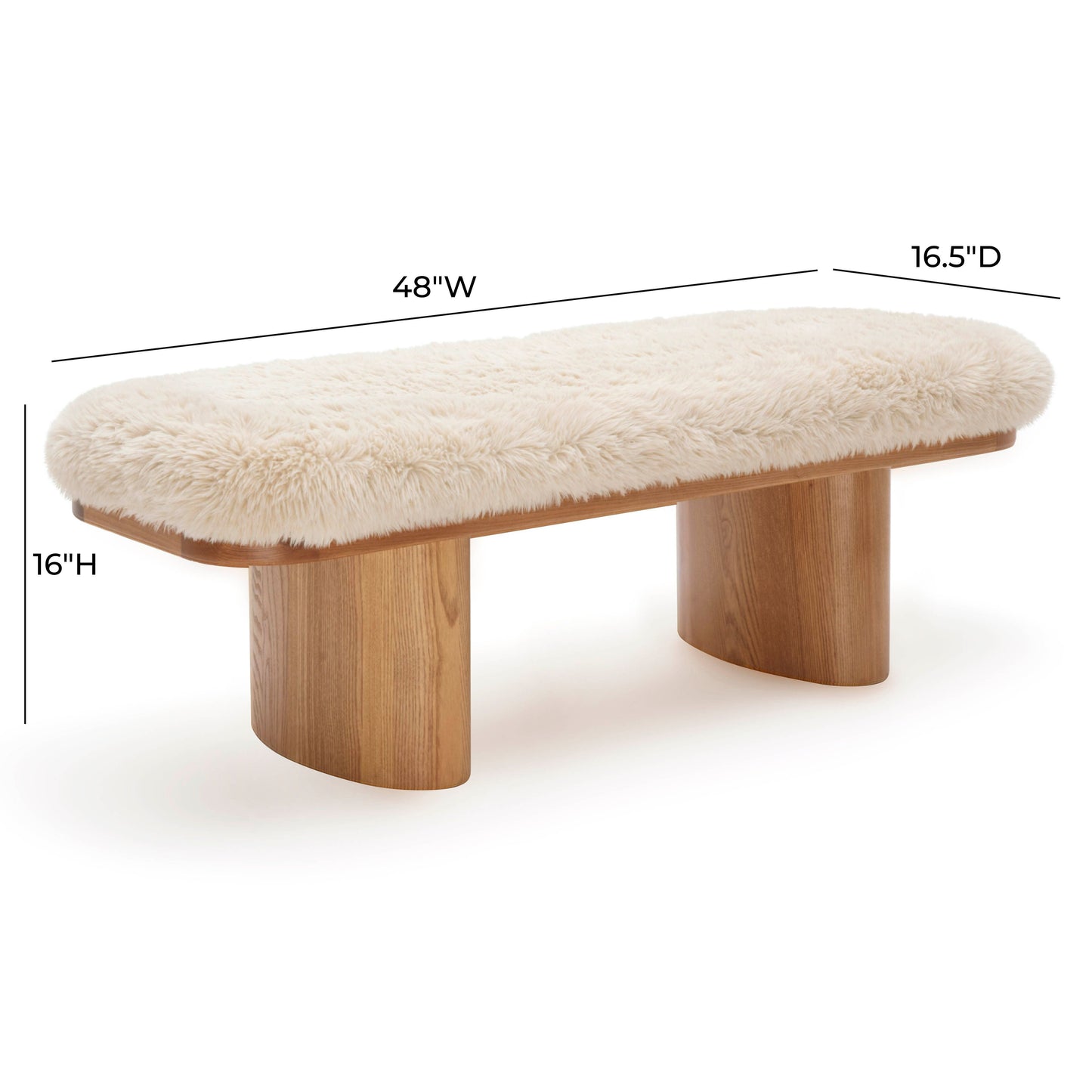Ollie Upholstered Bench - TOV-OC69383