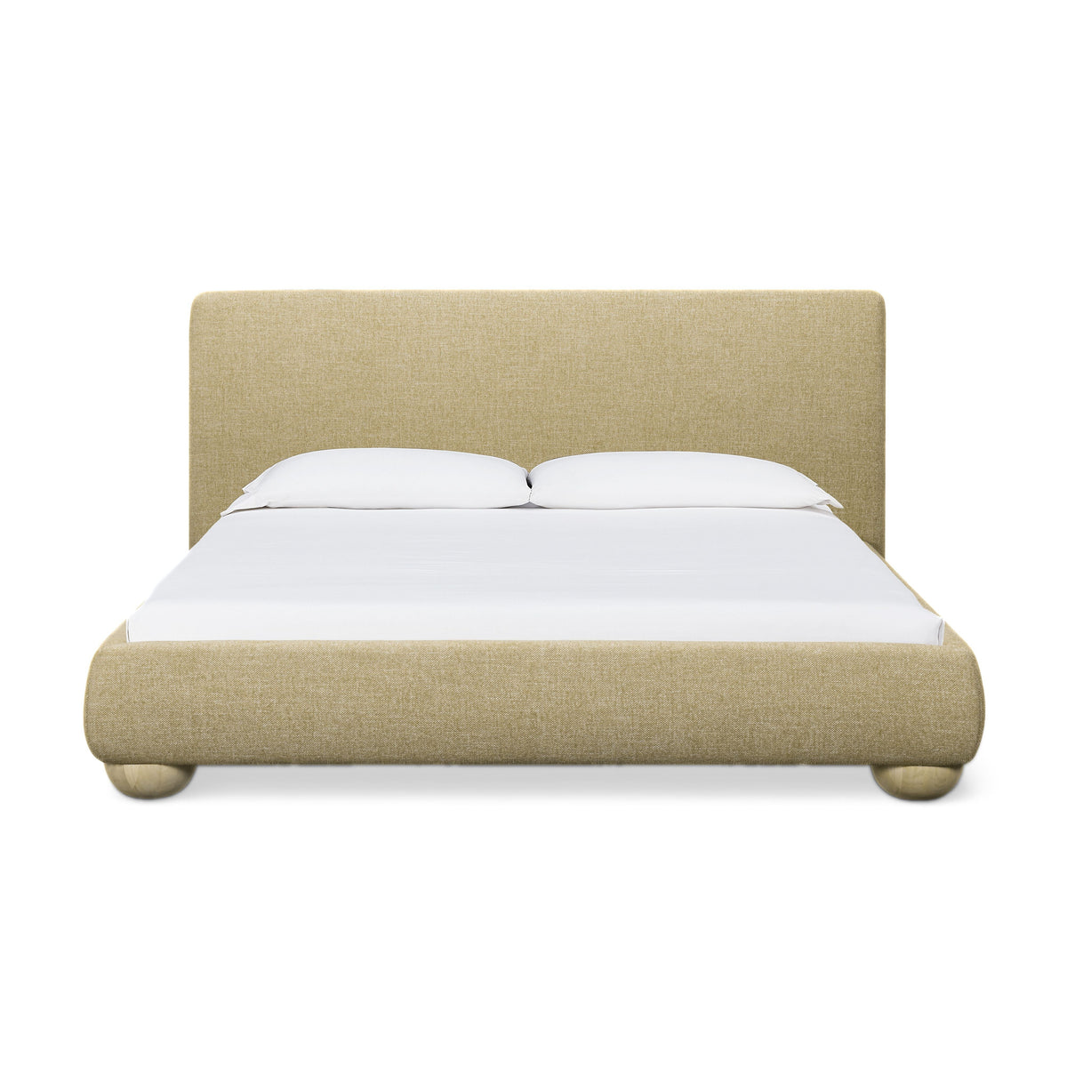 Rayne Textured Fabric Bed - TOV-B54947