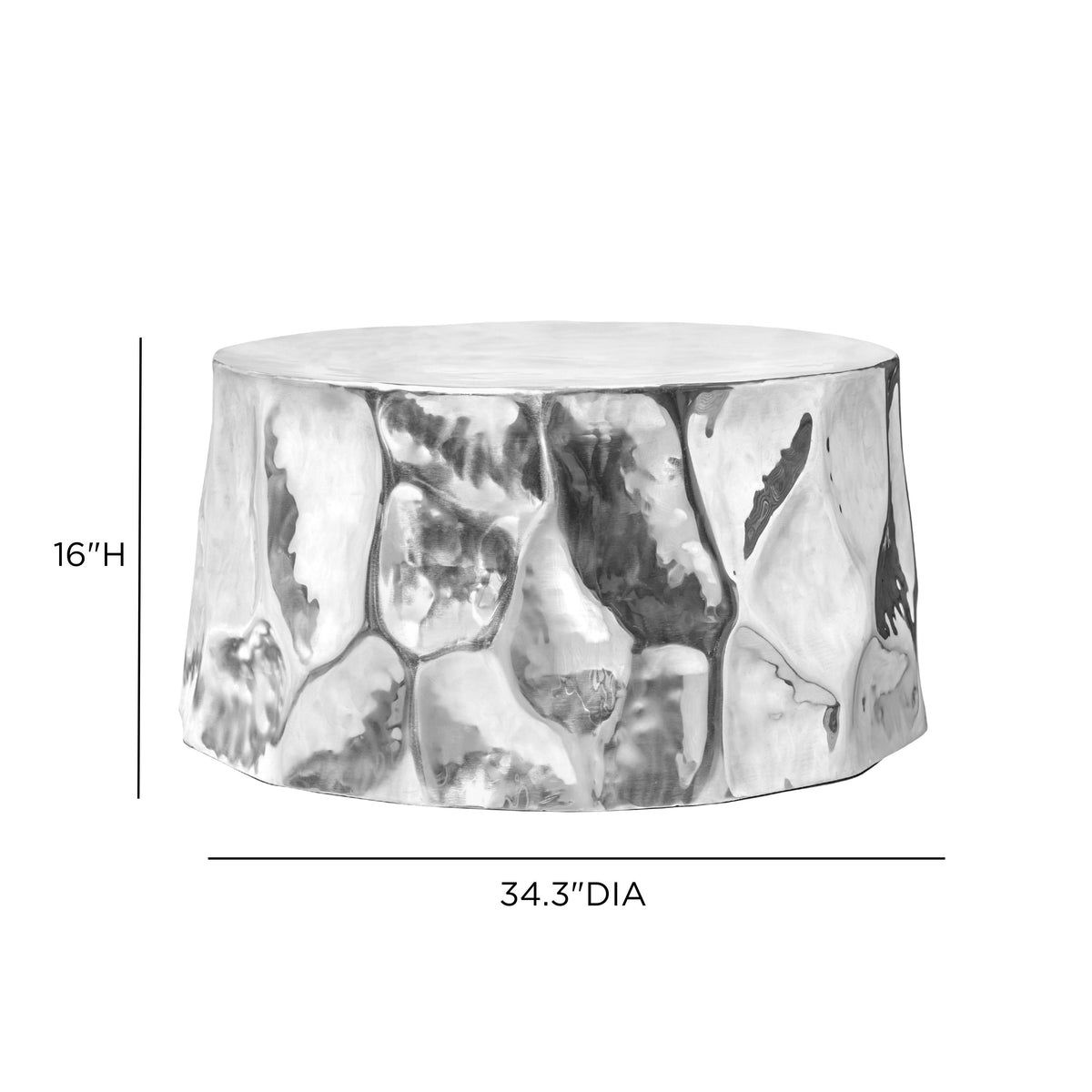 Forma Chrome Coffee Table - TOV-OC19037
