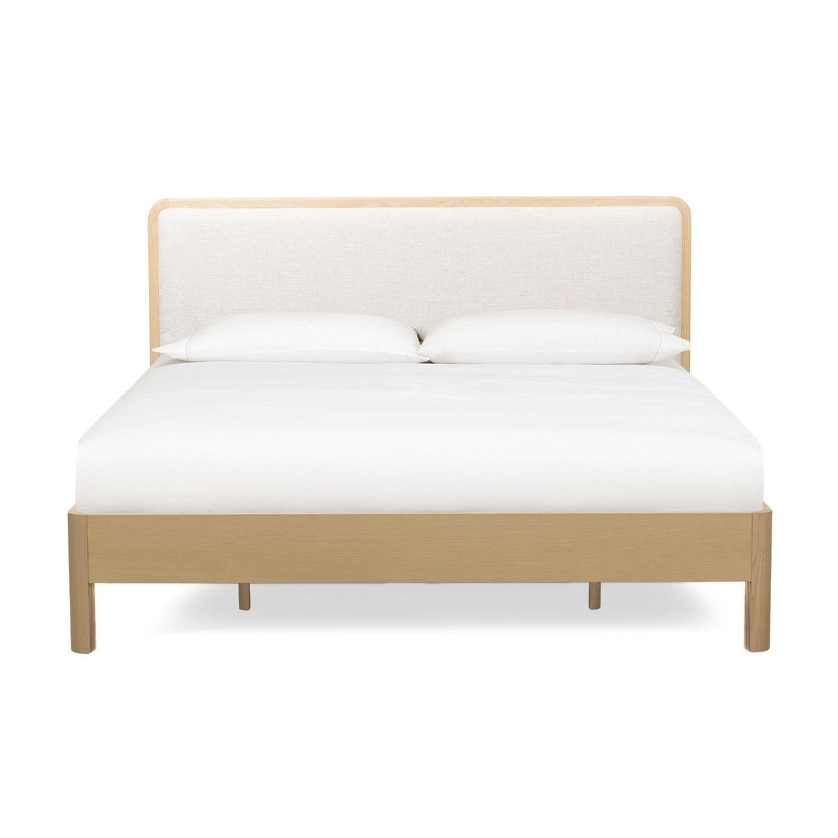 Rafaelle Natural Solid Ash Bed - TOV-B55026