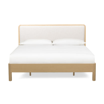 Rafaelle Natural Solid Ash Bed - TOV-B55026