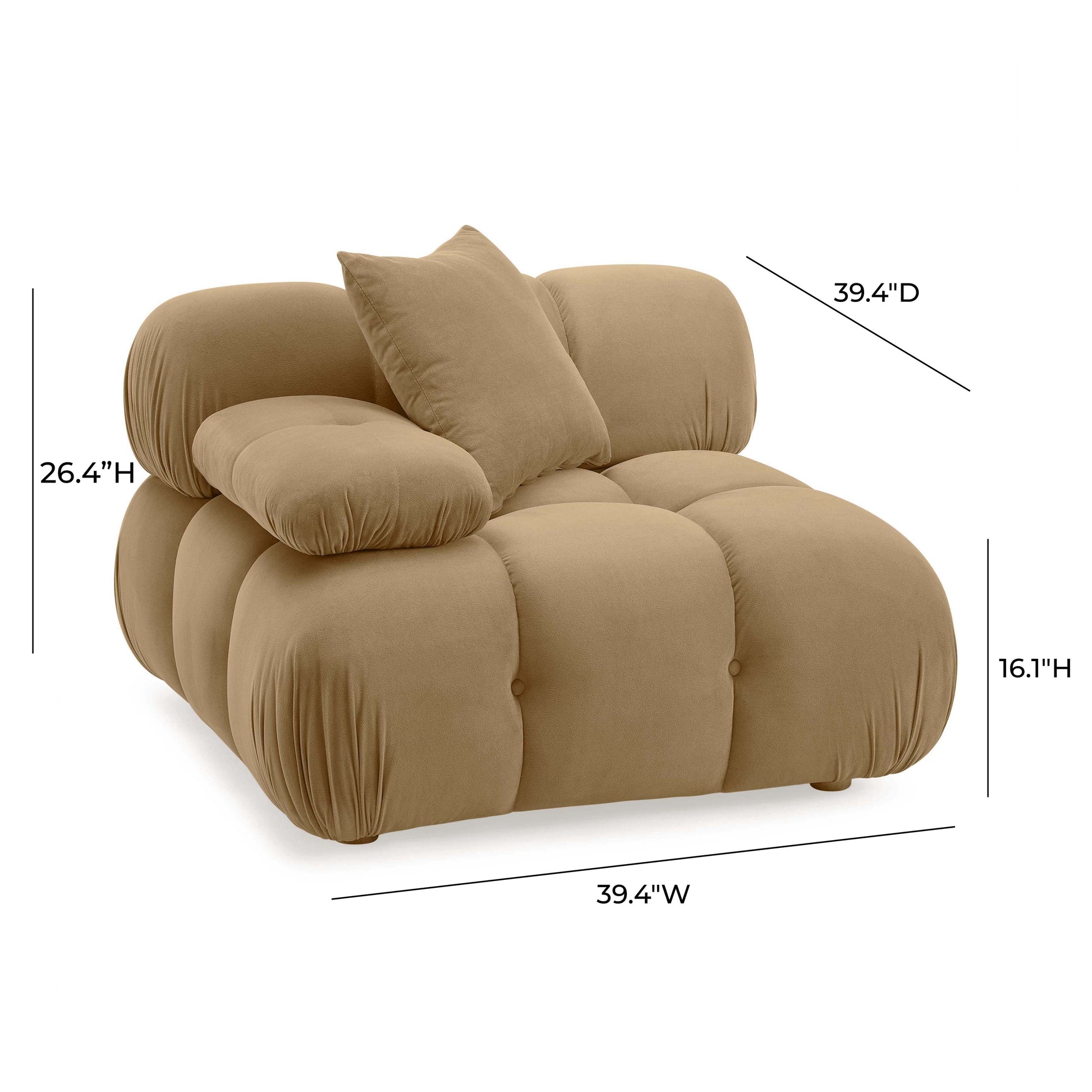 Calliope Performance Modular Corner Chair