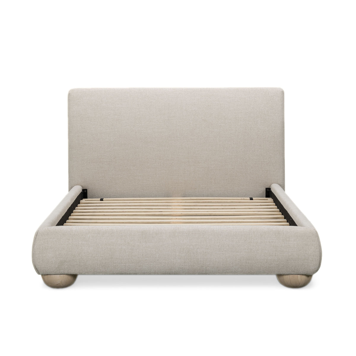 Rayne Textured Fabric Bed - TOV-B54944