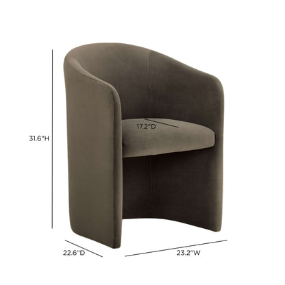 Seraphina Performance Velvet Dining Chair - TOV-D55001
