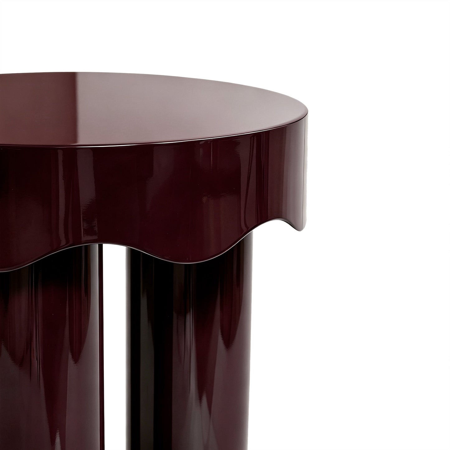 Casper High Gloss Nesting Side Table Set - TOV-OC54999