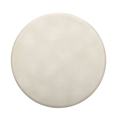 Fafo Beige Indoor/Outdoor Concrete Side Table - TOV-OC55032