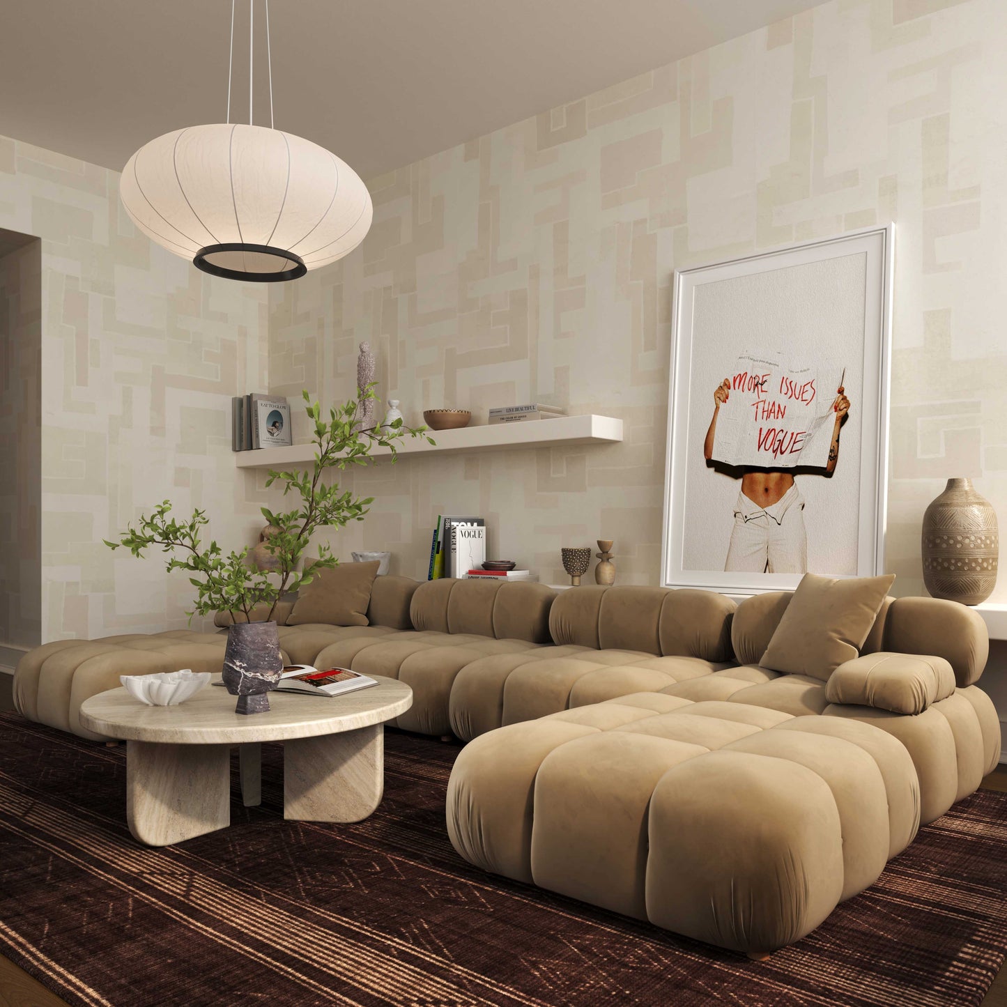 Calliope Performance Modular Corner Chair