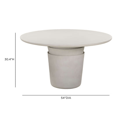 Margot Indoor/Outdoor Round Dining Table - TOV-D55030