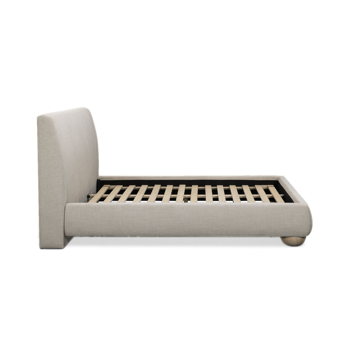 Rayne Textured Fabric Bed - TOV-B54945