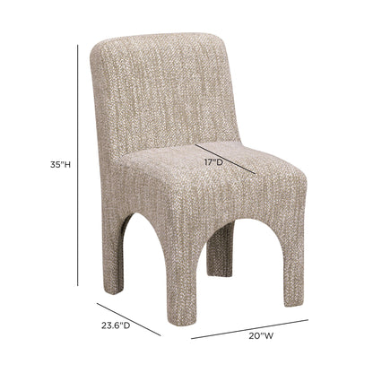 Tomlin Performance Chenille Dining Chair - TOV-D55116