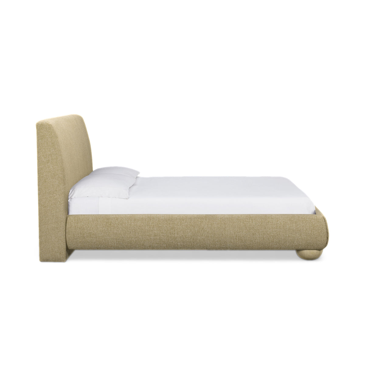 Rayne Textured Fabric Bed - TOV-B54946