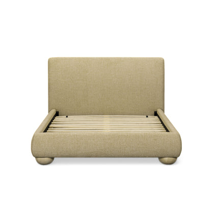 Rayne Textured Fabric Bed - TOV-B54946