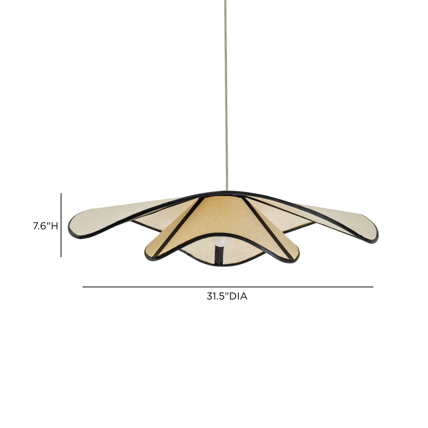 Chapeau Du Matin Pendant Lamp - TOV-G19049