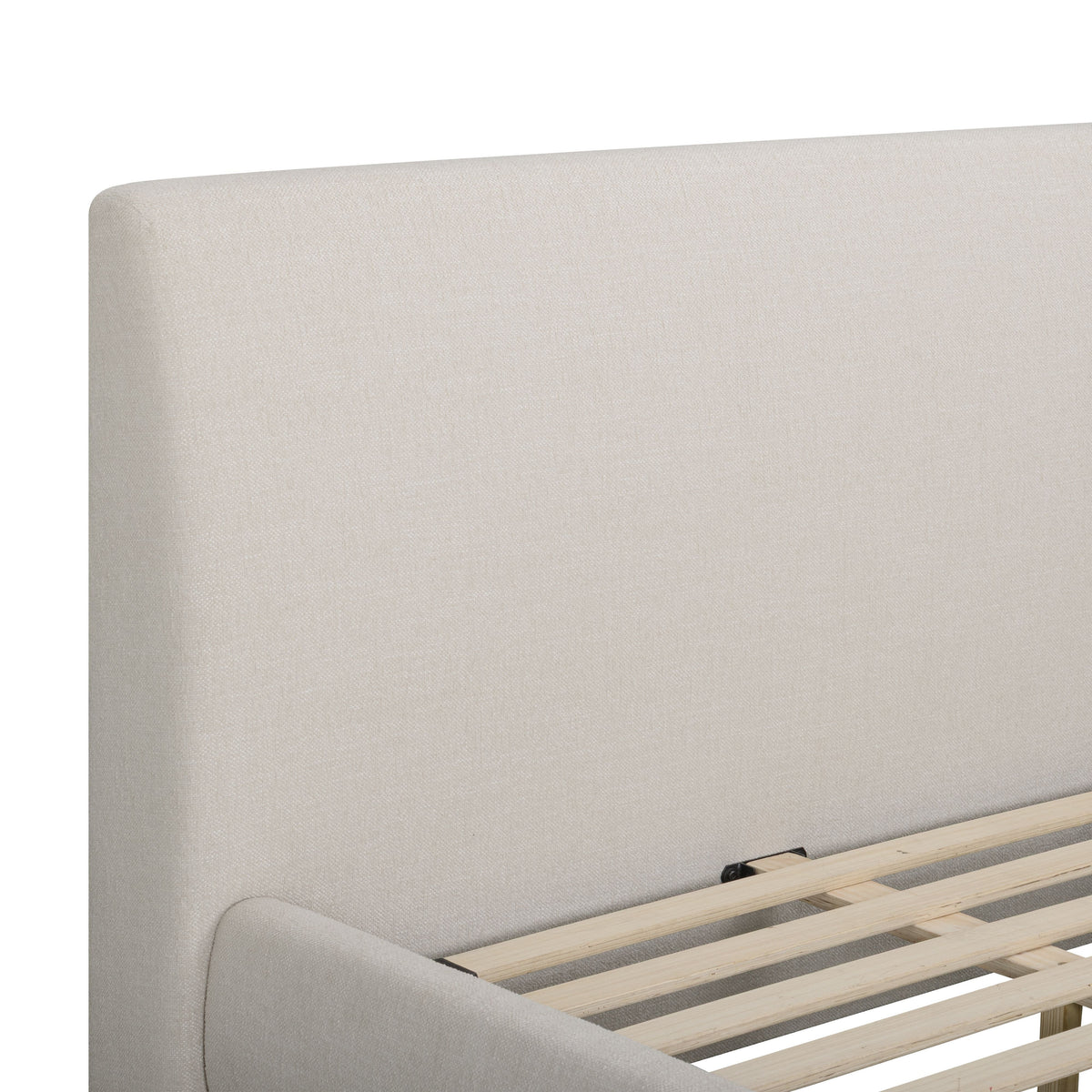 Rayne Textured Fabric Bed - TOV-B54944
