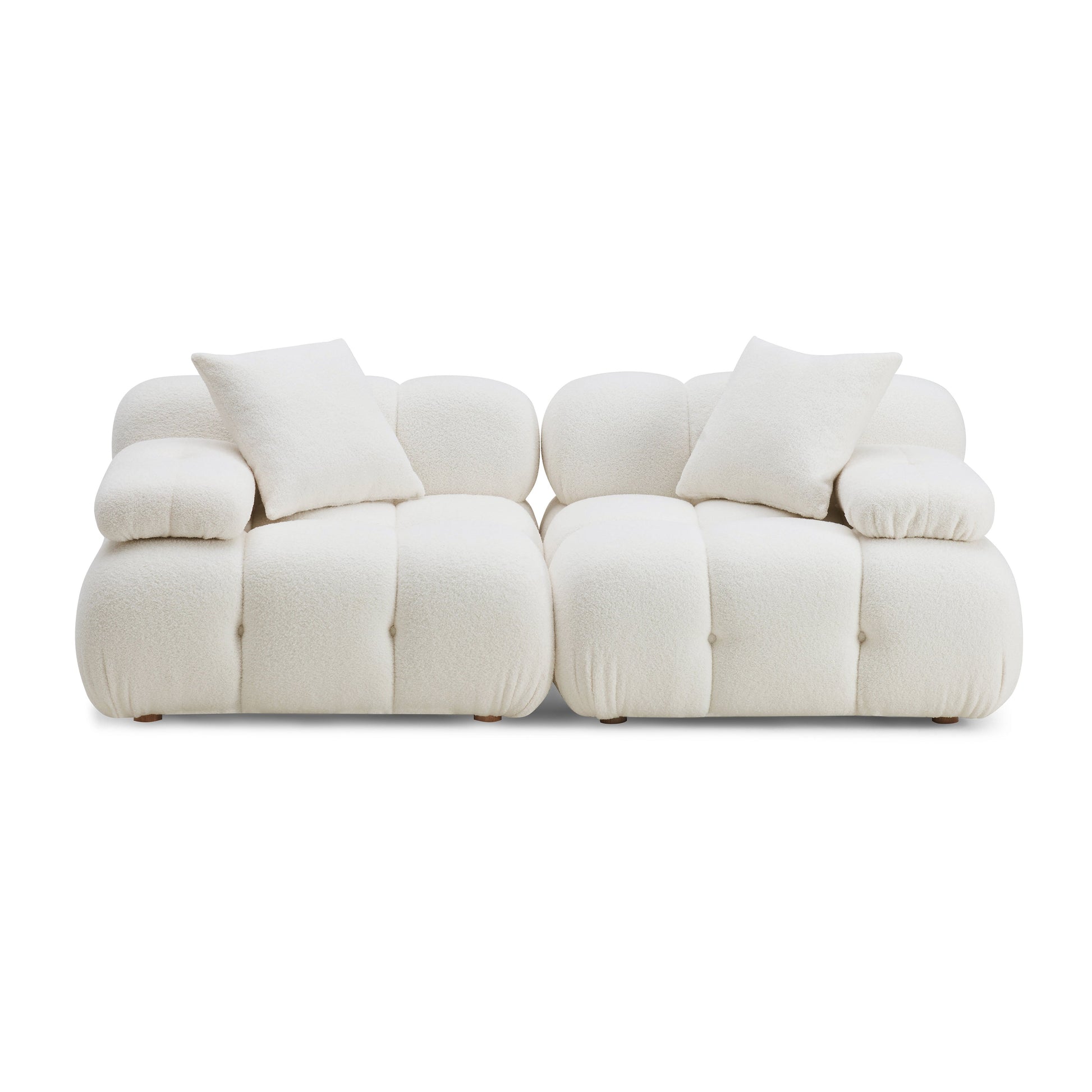 Calliope Modular Loveseat - Cream
