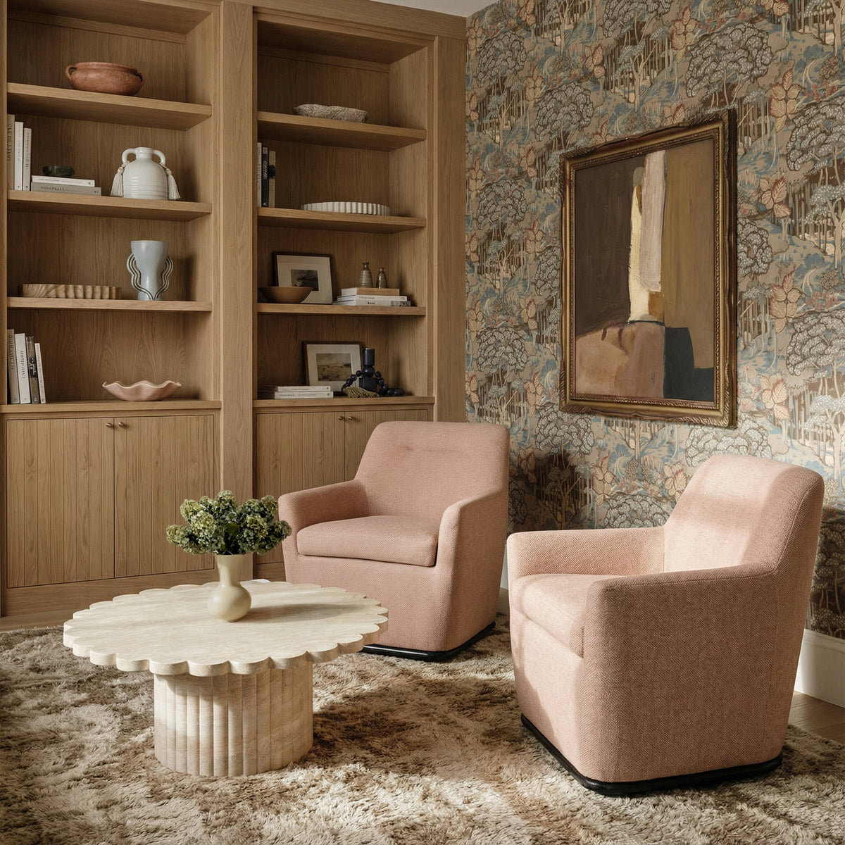 Mado Swivel Accent Chair - TOV-S54669