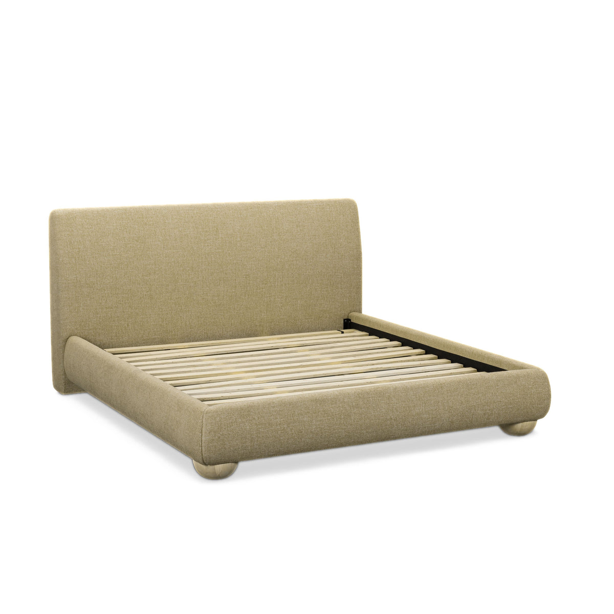 Rayne Textured Fabric Bed - TOV-B54947
