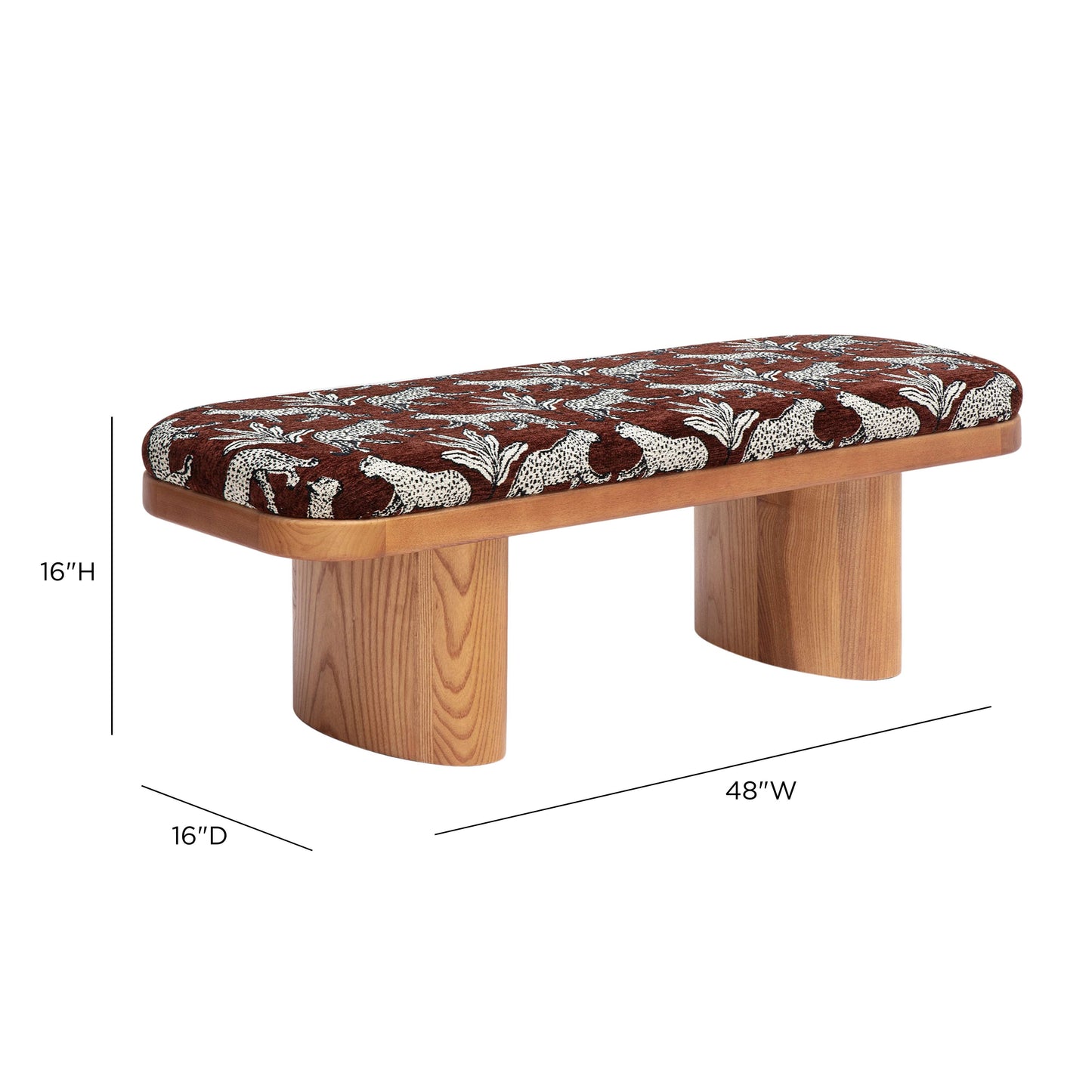 Ollie Upholstered Bench - TOV-OC69538
