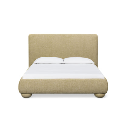 Rayne Textured Fabric Bed - TOV-B54946