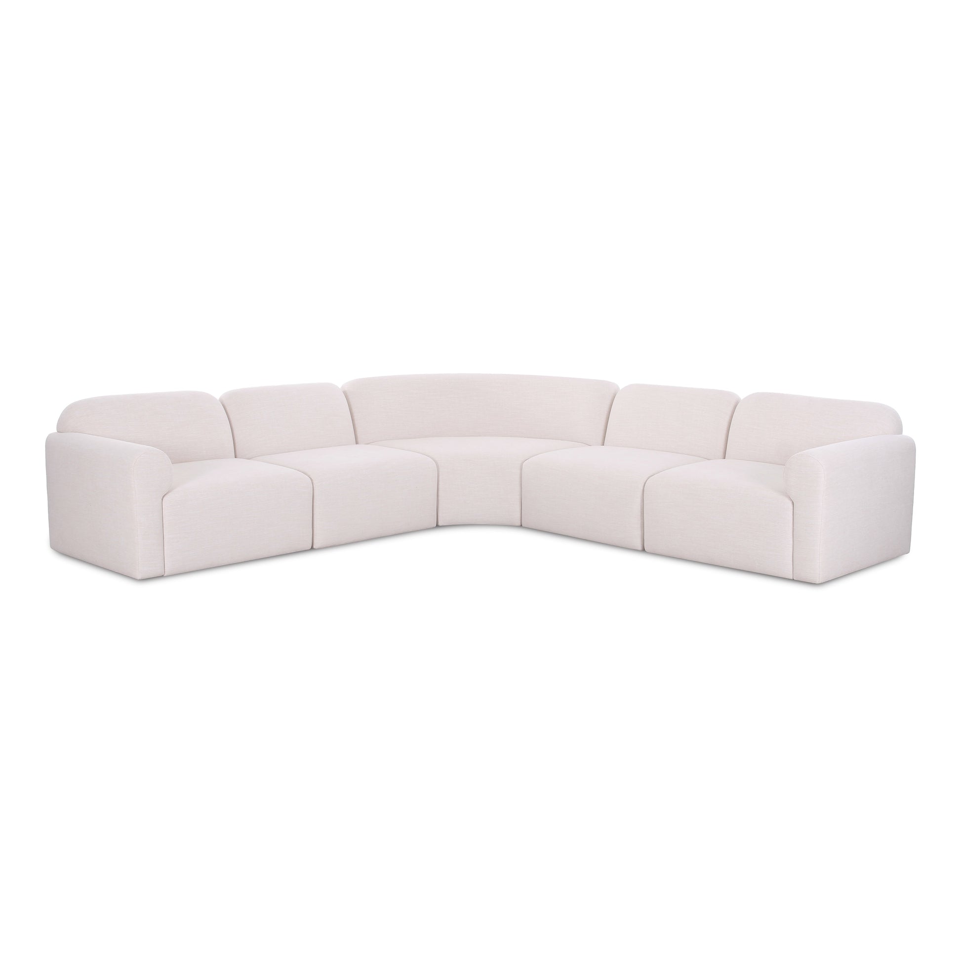Gorge 5-Piece Modular Corner Sectional - TOV-L69413-SEC