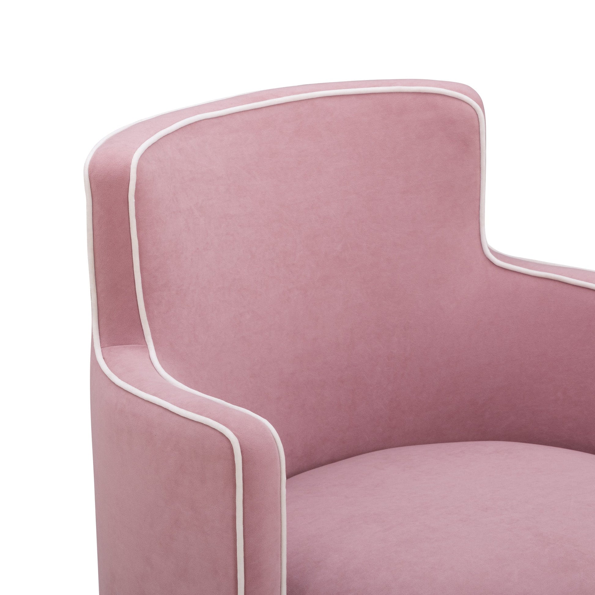 Passe Tasseled Velvet Swivel Accent Chair