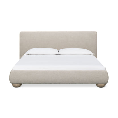 Rayne Textured Fabric Bed - TOV-B54945