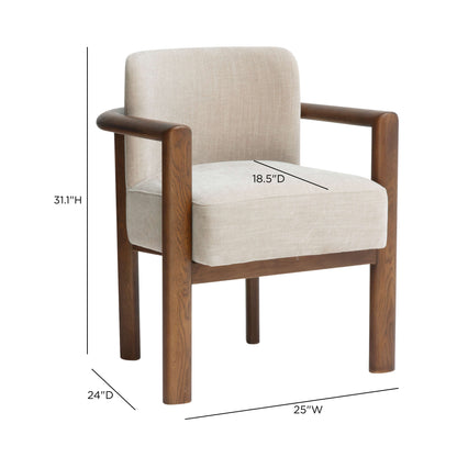 Irma Textured Performance Velvet Dining Chair - TOV-D69411