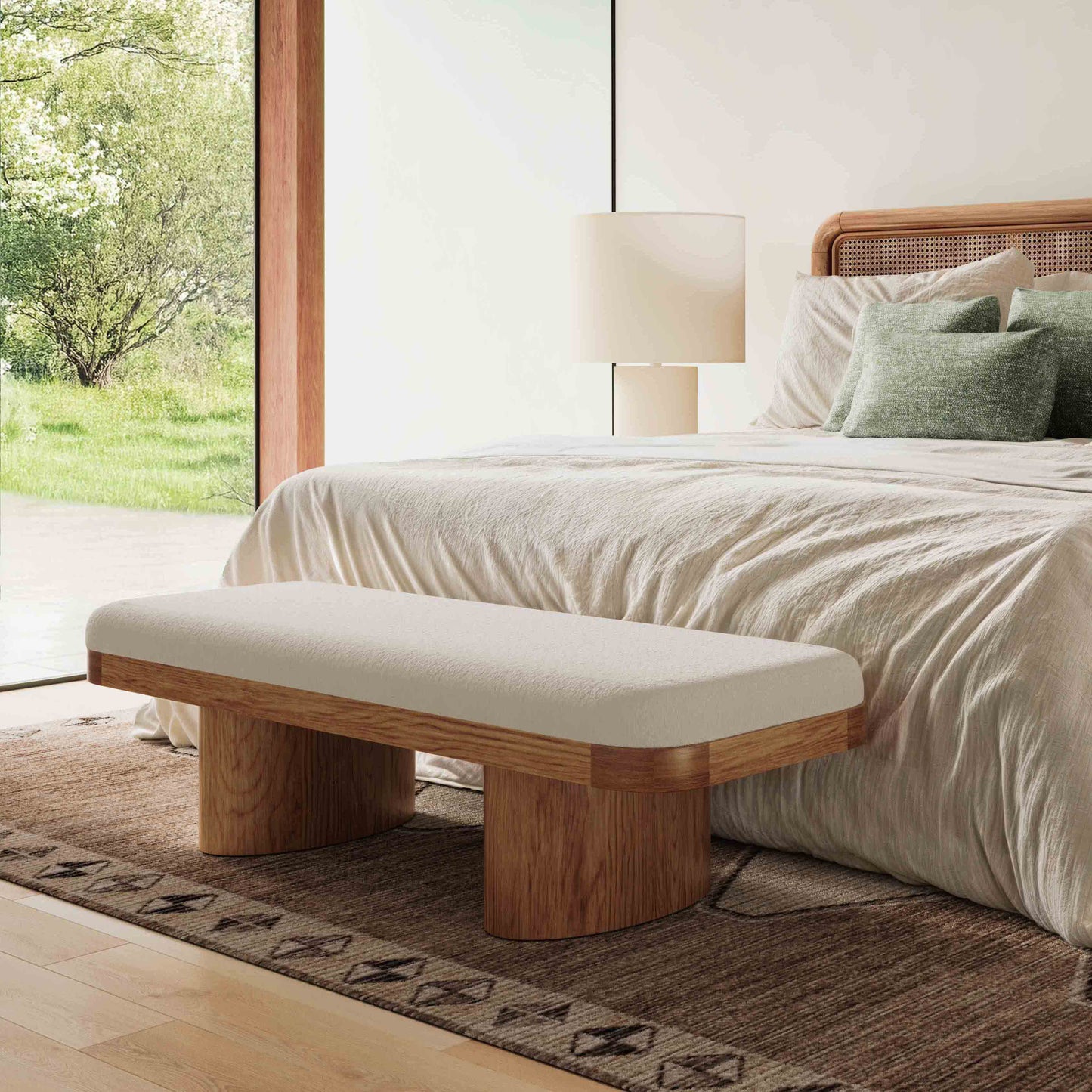 Ollie Upholstered Bench - TOV-OC69278