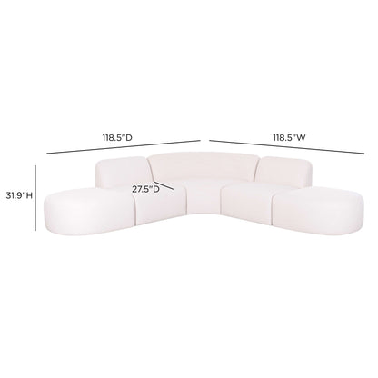 Gorge 5-Piece Modular Euro Sectional - TOV-L69413-SEC1