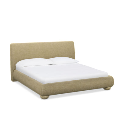 Rayne Textured Fabric Bed - TOV-B54947