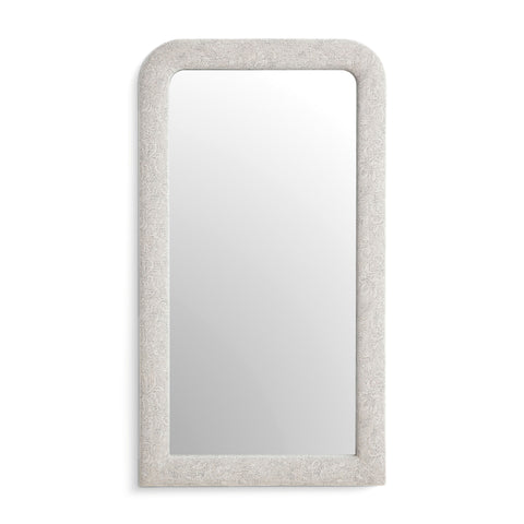 Heidi 43"X78" Upholstered Oversized Floor Mirror - TOV-C69459