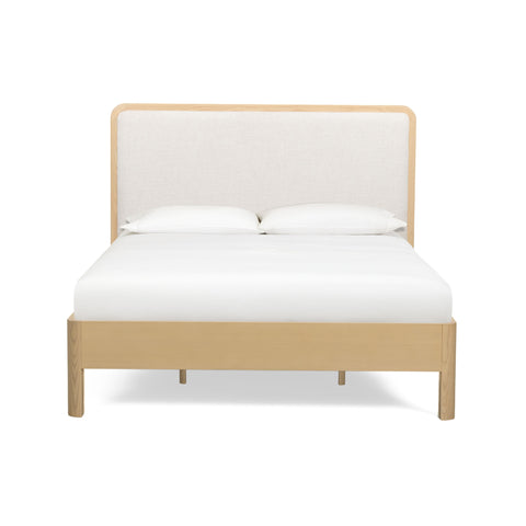 Rafaelle Natural Solid Ash Bed - TOV-B55025