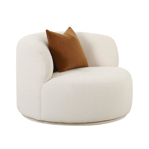 Fickle Swivel Accent Chair - TOV-S68671