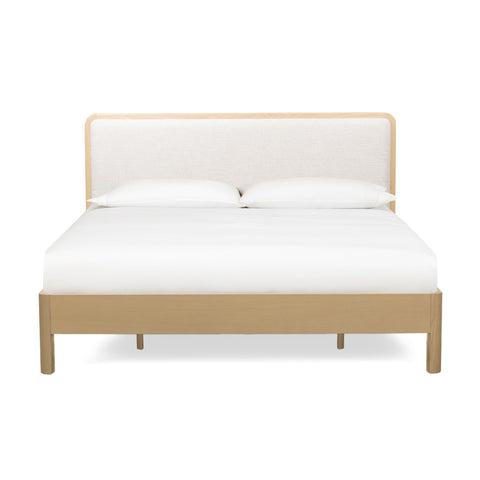 Rafaelle Natural Solid Ash Bed - TOV-B55026