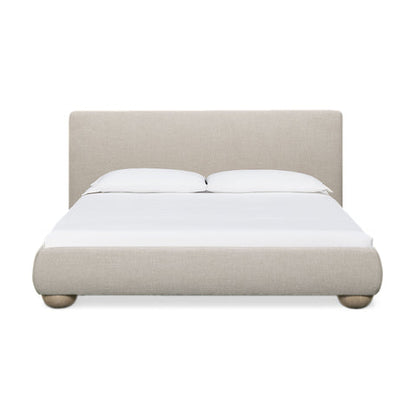 Rayne Textured Fabric Bed - TOV-B54945