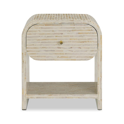 Borno Mother of Pearl Nightstand - TOV-B54951