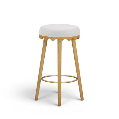 Oodle Performance Vegan Mohair Bar and Counter Stool - TOV-D54963