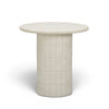Fafo Beige Indoor/Outdoor Concrete Side Table