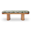 Ollie Upholstered Bench - Olive Green / 48"