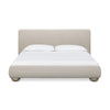 Rayne Textured Fabric Bed - Cream / King