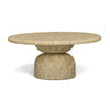 Cynthia Concrete Indoor/Outdoor Coffee Table - Light Emperador Marble