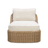 Axel Boucle Outdoor Lounge Chair - Cream