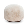 Oopa Swivel Ottoman - Off-White