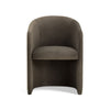 Seraphina Performance Velvet Dining Chair - Chocolate Brown