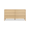 Tyra Ash 6-Drawer Dresser - Natural